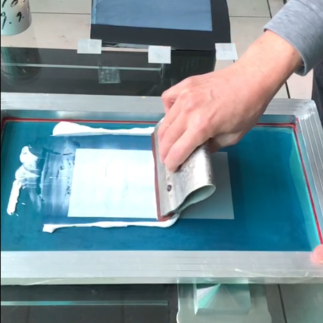 絲印膠水印刷測試